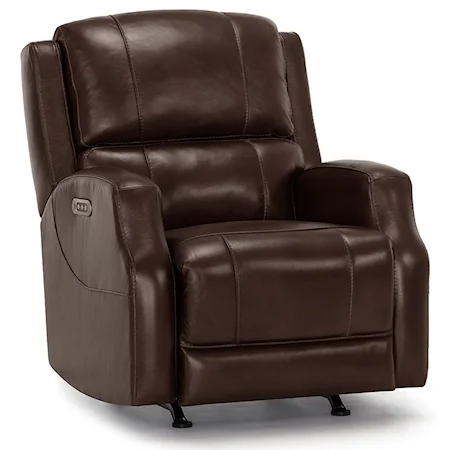 Triple Power Rocker Recliner with USB Port